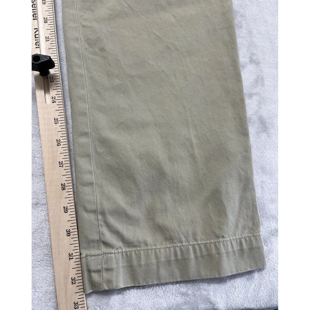 Ralph Lauren Pants Men 32x32.5 Beige The Polo Chino Classic Fit Cotton Twill